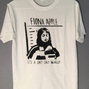 Fiona Apple Its a Sad Sad World t Shirt, Fiona Apple Shirt, Sad World Fiona Appl
